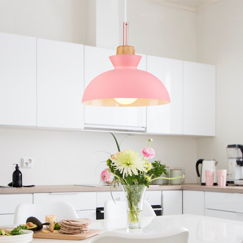 Scandinavian Metal Dome Pendant