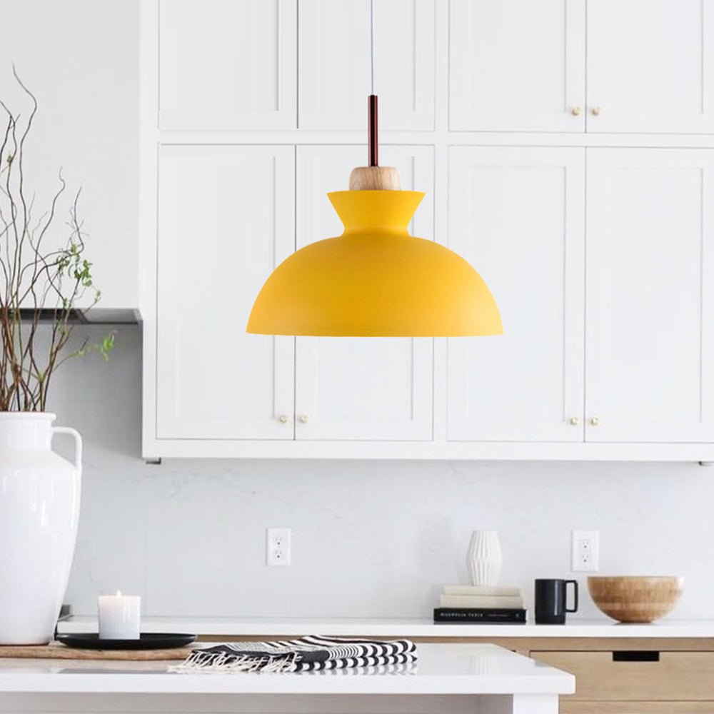 Scandinavian Metal Dome Pendant