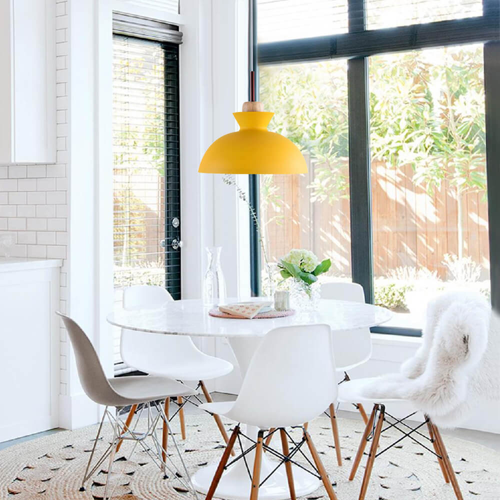 Scandinavian Metal Dome Pendant