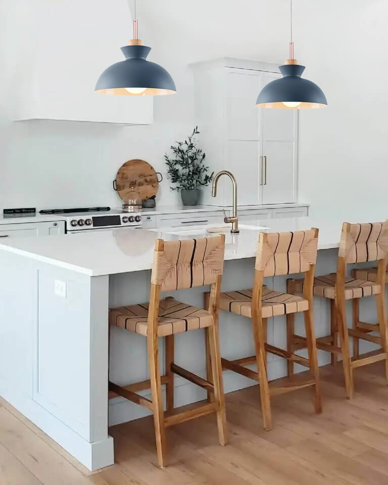 Scandinavian Metal Dome Pendant