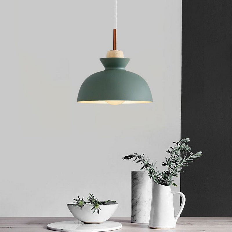 Scandinavian Metal Dome Pendant