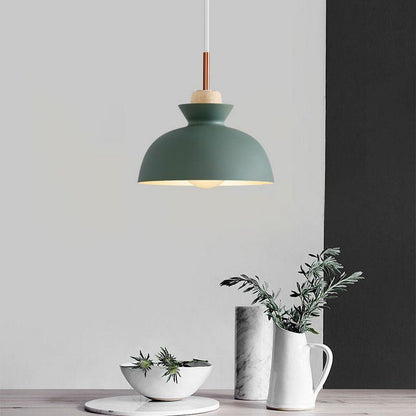 Scandinavian Metal Dome Pendant