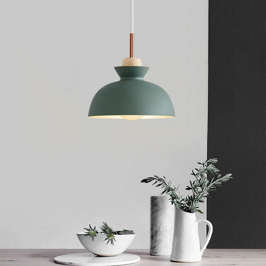 Scandinavian Metal Dome Pendant
