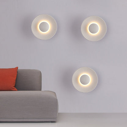 Hasna SunRay Metallic Wall Lamp