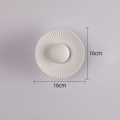 Hasna SunRay Metallic Wall Lamp
