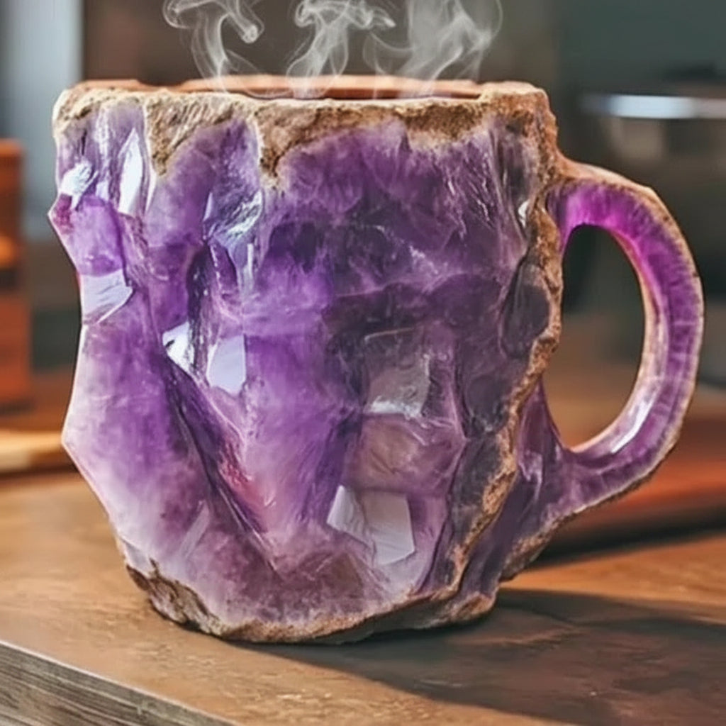 Resin Crystal Tea Mug