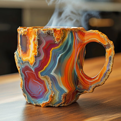 Resin Crystal Tea Mug