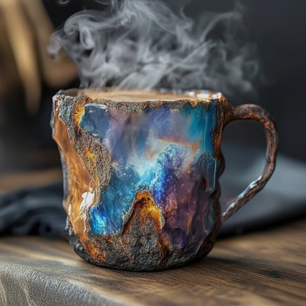 Resin Crystal Tea Mug