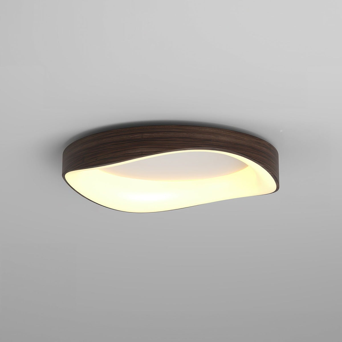 Wood Grain LED Ceiling Light